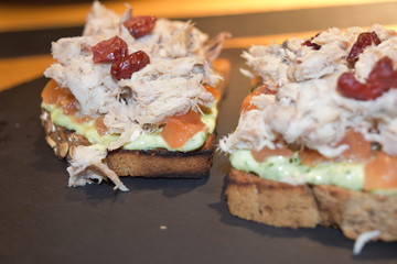 bruschetta sandwich