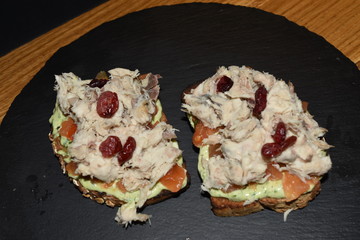 bruschetta sandwich