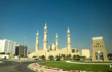 Fototapeta na wymiar Moschee in Ras Al-Kaimah
