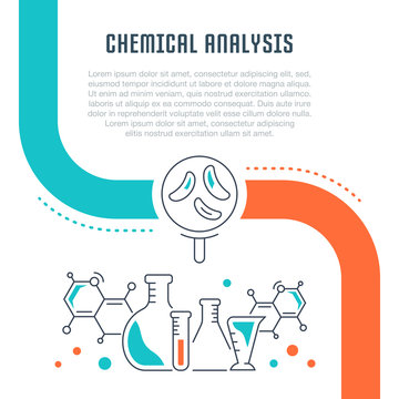 Website Banner and Landing Page of Chemical Analysis.