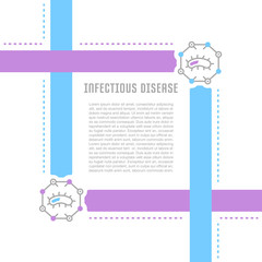 Website Banner and Landing Page of Infectious Disease.
