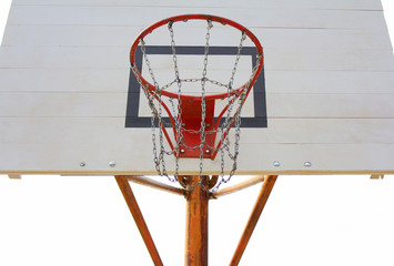 Naklejka premium basketball Hoop outdoor
