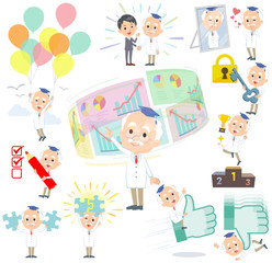 Research Doctor old men_success & positive