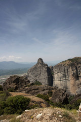 Fototapeta na wymiar Meteora rock formations