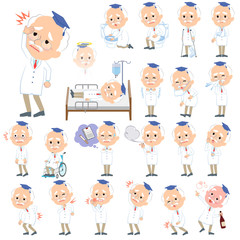 Research Doctor old men_sickness