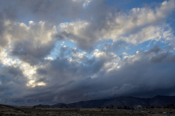 Fototapeta premium Stormy sky