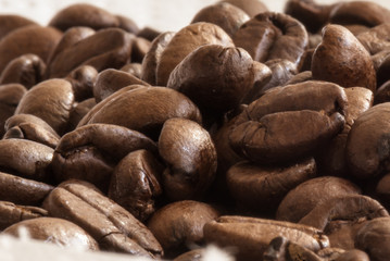 Coffee bean, ground coffee