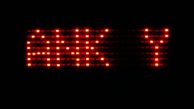 red scrolling text with the word thank you in capital letters