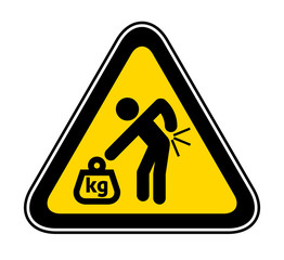Triangular Warning Hazard Symbol