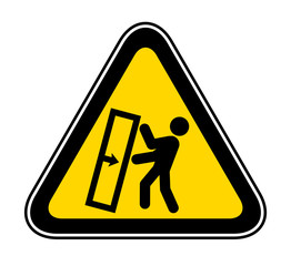 Triangular Warning Hazard Symbol
