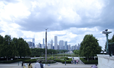 Obraz premium Chicago downtown