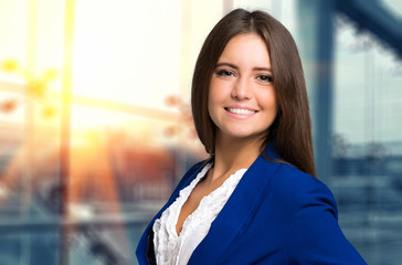 Fototapeta premium SMiling female manager