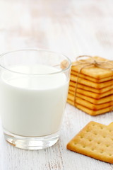 Cookies and milk