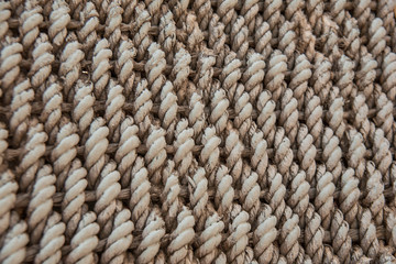 texture of a braided rope