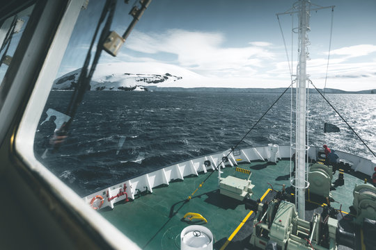View from the Command Bridge - Antarctica