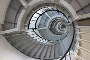 Fototapeta premium Spiral staircase