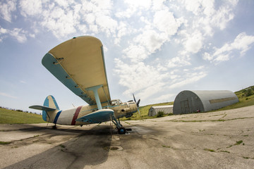 old plane