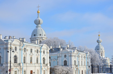 	Фрагмент корпуса бывшего женского Смольного...