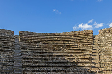 theater in Pompeii Italy