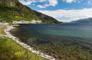 Along Gaularfjellet scenic route