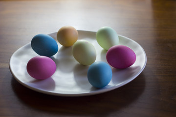 Easter eggs decoration.