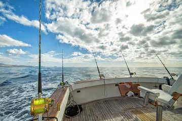 Fotobehang Big game fishing time in tropics © Piotr Wawrzyniuk