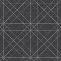 Seamless triangle line pattern in dark grey tones for packaging, labels or other design applications.