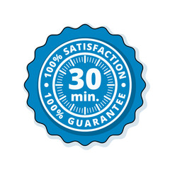 30 minetes Guarantee illustration