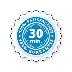 30 minetes Guarantee illustration
