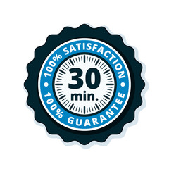 30 minetes Guarantee illustration