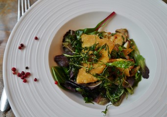 Vorspeise auf dem Teller