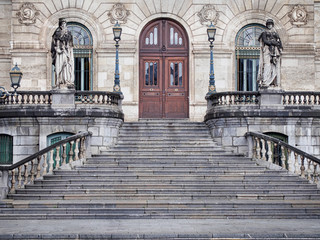 Fototapeta na wymiar Bilbao City Hall Facade