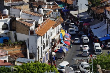 Obraz premium View over silver market of Taxco de Alarcon, Mexico