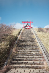 Stairs to the temple
