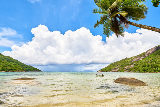 Baie Ternay & Cap Ternay Beach, Marine National Park, Mahe, Seychelles