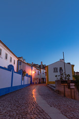 オビドスの夕景