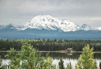 The largest National Park in America, Wrangell St Elias - obrazy, fototapety, plakaty