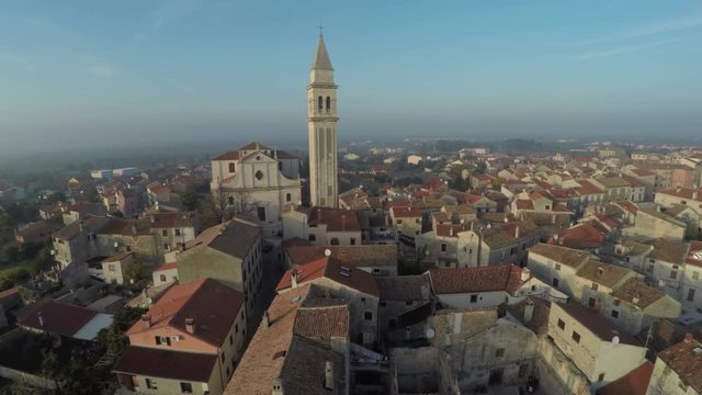 Church of St Blaise aerial shot