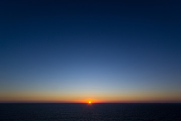 Obraz premium Perfect Ocean Sunset, Cape St Vincent, Portugal