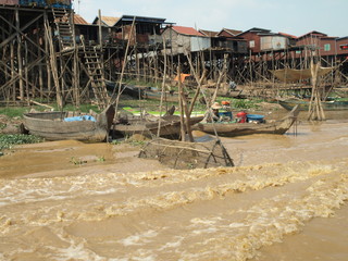 River view, Kampong Khleang, Cambodia (D0