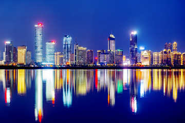 Fototapeta premium City night scene