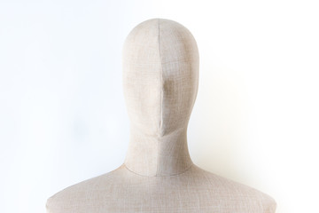 fashion woman on puppet