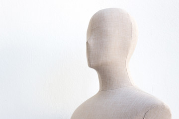 fashion woman on puppet