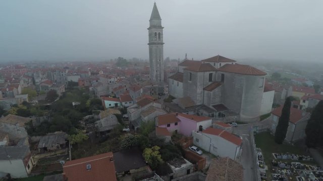 Aerial view of Church of St Blaise