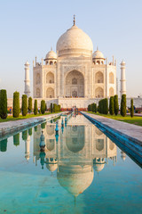 Naklejka premium Taj Mahal am Morgen, If