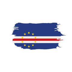 Cape Verde flag, vector illustration
