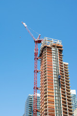 Fototapeta premium Construction in City