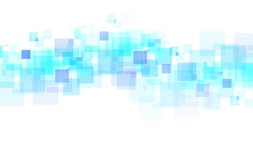 ブルーの四角形　アブストラクト
