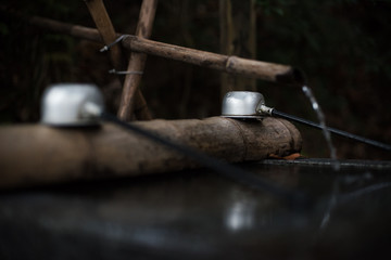 神社　手水舎
