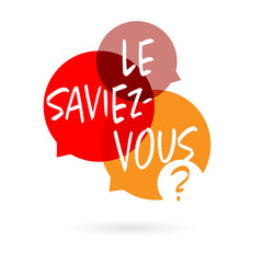 Le saviez-vous ?